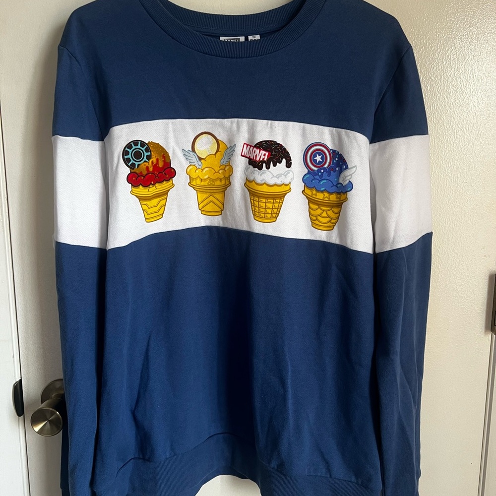 Women’s Marvel Ice Cream Graphic Sweatshirt